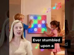 Touch & Play! Durable Interactive LED Wall Lamp & Gaming Table for Kids.