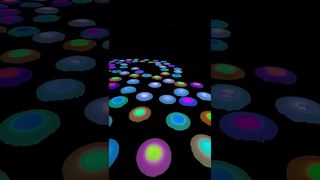 LED Round Stage Floor Tile Light | Interactive Flooring Solution