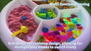 Magic Glow Kids Activity Table | 7-in-1 Interactive Play & LED Light