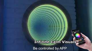 Interactive Sensory LED Infinity Wall Panel