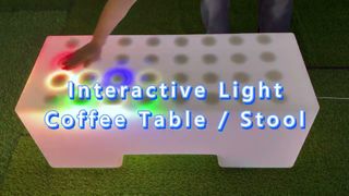 New 3-in-1 RGB LED Interactive Bench Table | Touch Light Game Table | Wholesale Factory Product