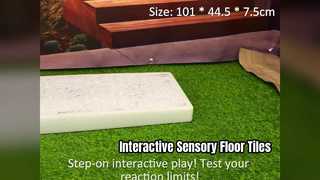 Interactive LED Sensory Floor Tiles | Pressure-Sensitive & Waterproof for Kids & Schools