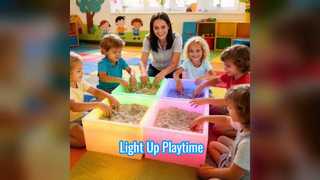 LED Sensory Tray Creative Play Fun