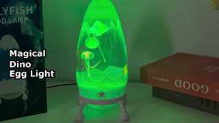 Dinosaur Egg Jellyfish Lamp Kids Night Light